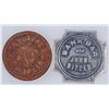 Image 1 : Schneider & Bitzer/ Bank Bar Tokens [159783]