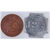 Image 2 : Schneider & Bitzer/ Bank Bar Tokens [159783]