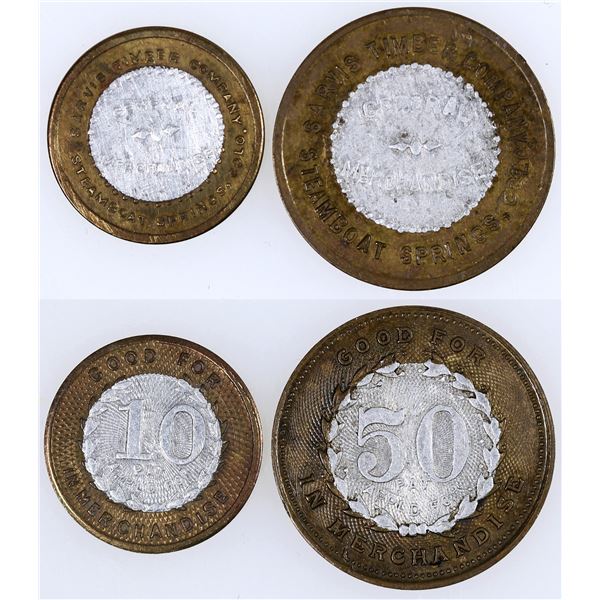 Sarvis Timber Co. Tokens (2) [159544]