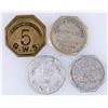 Image 1 : Colorado Tokens "G" Towns (4) [156588]