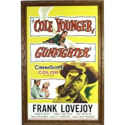 Cole Younger Gunfighter 1958 movie poster