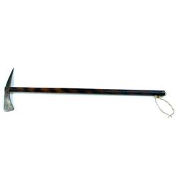 Steel head pipe tomahawk with wooden handle