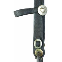 Al Furstnow stamped wide cheek headstall