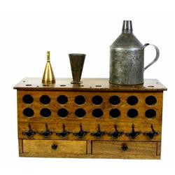 Antique self weighing general store shot dispenser