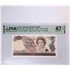 Image 1 : New Zealand ND (1985 -89),  $1 ALP439685 PMG 67EPQ