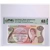 Image 1 : Saint Helena ND(1986), 20 pound A/1 098398 PMG 63EPQ