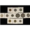 Image 1 : 12 ASSORTED JAMAICA COINS: 3-ONE CENT, 3-TEN CENT,