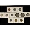 Image 2 : 12 ASSORTED JAMAICA COINS: 3-ONE CENT, 3-TEN CENT,