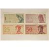 Image 1 : 4-INDONESIA CU BILLS: 1964-1, 5, 25 & 50 SEN