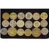 Image 2 : 18 METAL FORIEGN GAMING TOKENS.  MONTE CARLO,