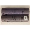 Image 1 : 2-1963-P ROLLS OF BU JEFFERSON NICKLES (80 COINS)