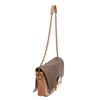 Image 2 : Marc Jacobs Taupe Color Block Leather Flap Shoulder Bag