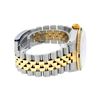 Image 4 : Rolex Mens 2 Tone MOP String Diamond & Sapphire 36MM Datejust Wristwatch