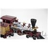 Image 2 : Vintage Lionel O gauge train set including The General 8004, 4-4-0 steam engine with tender, working