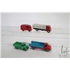 Image 1 : Four vintage Dinky Toys die-cast trucks