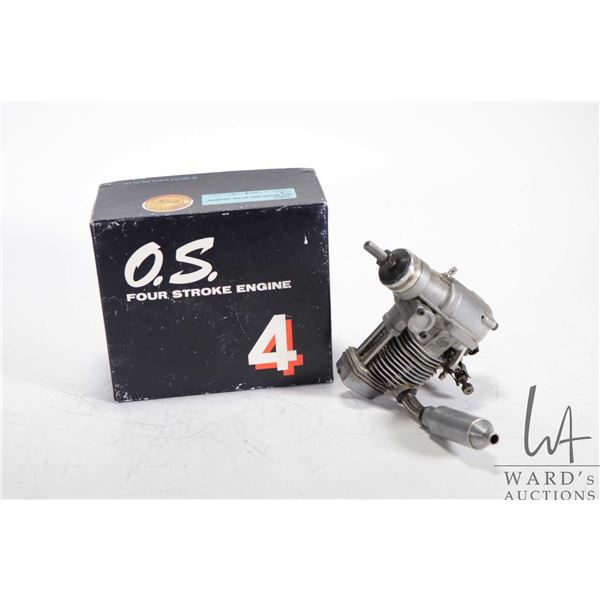 Fs 48 O.S. Four Stroke FS-48 engine in original box, not tested