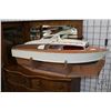 Image 1 : Wooden cabin cruiser boat, made from kit, needs repairs, can be powered, view in person LOCAL PICK U