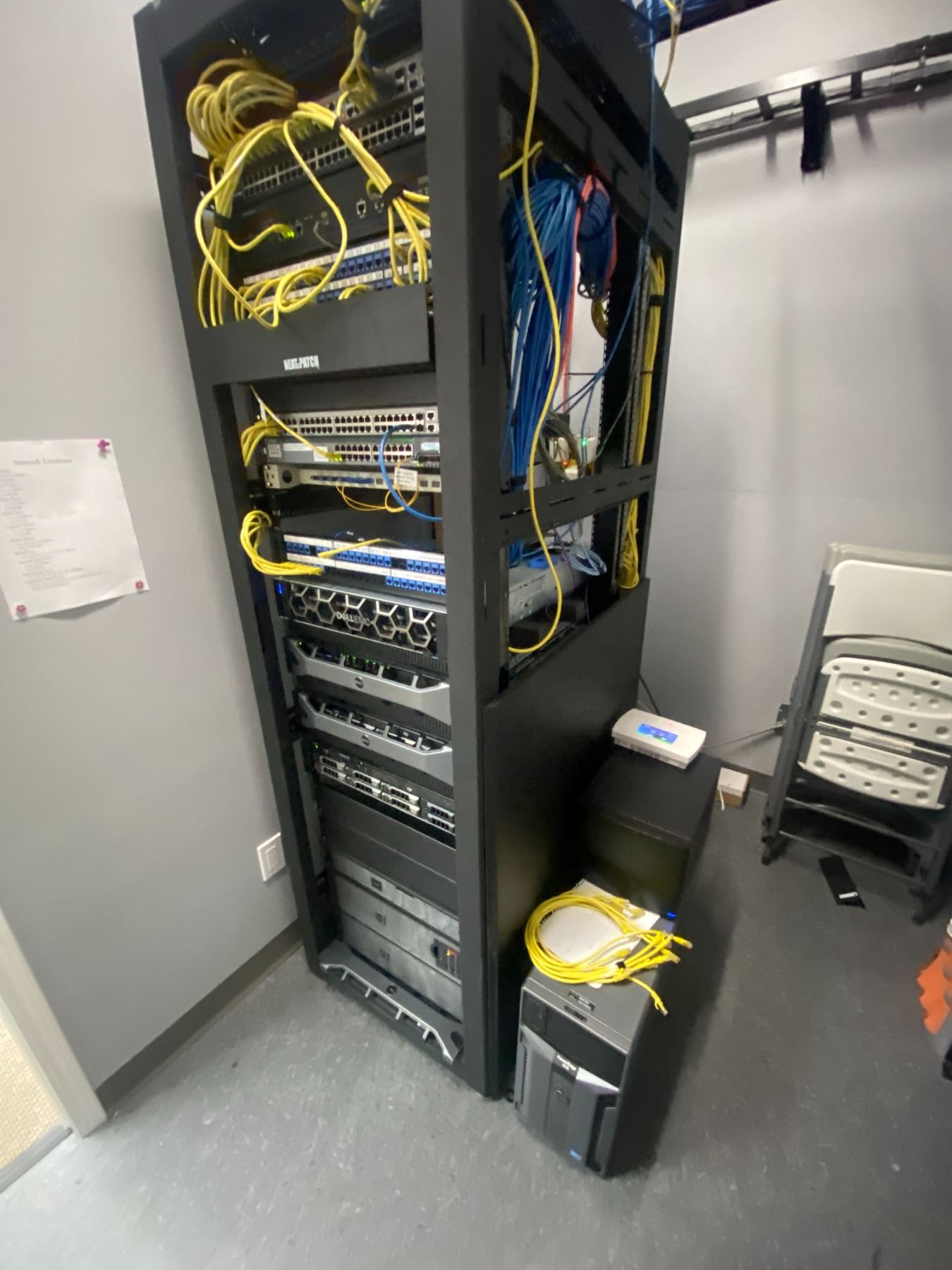 Mainframe Front Computer mainframe including dell poweredge 730 computer