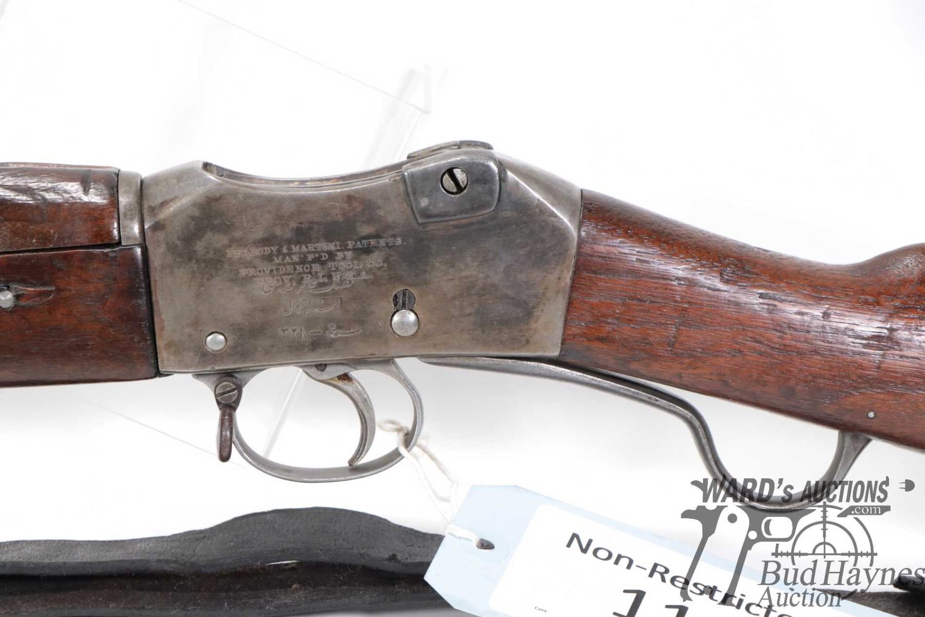 Non-Restricted rifle Peabody-Martini model M1874 Type B, 11.3 X 59R ...