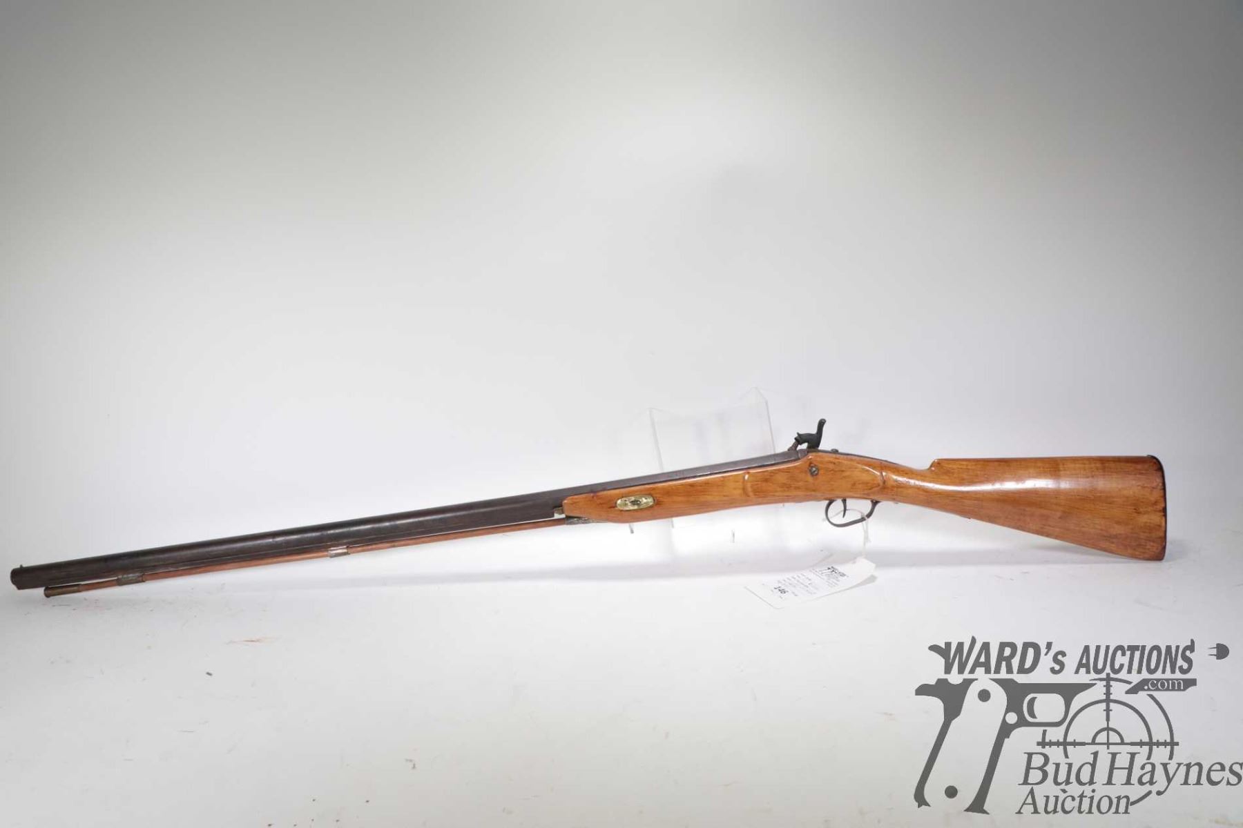 Antique rifle G. Culcher model Kentucky rifle, .70 (at muzzle) Percusn ...
