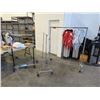 Image 1 : 3 SINGLE ARM CLOTHING RACKS