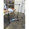 Image 2 : 3 SINGLE ARM CLOTHING RACKS