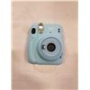 Image 2 : FUJIFILM INSTAX MINI 11 INSTANT CAMERA, SKY BLUE - TESTED WORKING - RETAIL $99