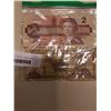 Image 4 : 1986 CANADA 2 DOLLAR BILL AND CUBA 10 DOLLAR BILL