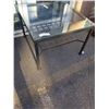 Image 3 : METAL BASE GLASSTOP ENDTABLE