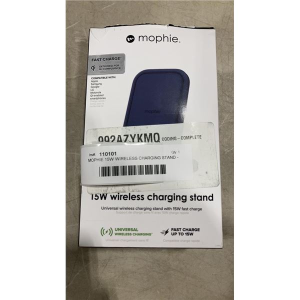 MOPHIE 15W WIRELESS CHARGING STAND - TESTED WORKING