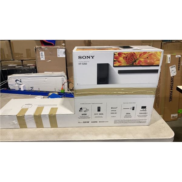 SONY HT-S350 SOUNDBAR WITH WIRELESS SUB - TESTED WORKING - RETAIL $299