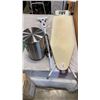 Image 1 : BISSEL FEATHERLITE VACUUM, STAINLESS WASTE BIN AND IRONING BOARD