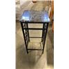 Image 1 : STONE TOP METAL STAND
