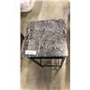 Image 2 : STONE TOP METAL STAND