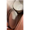 Image 3 : PRESIDENTS CHOICE STONEWARE DISH SET, CUTLERY AND CAR MINI FRIDGE