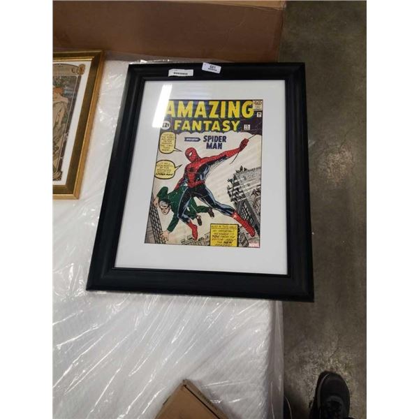 SPIDERMAN AMAZING FANTASY PRINT