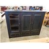 Image 1 : BLACK STORAGE CABINET