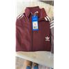 Image 2 : 2 NEW ADIDAS YOUTH TRACK TOPS - SMALL AND LARGE