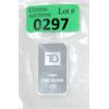 Image 1 : 1 Oz .999 Silver TD Bank Investor Bar
