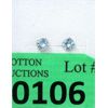 Image 1 : New 10 KT White Gold 1.2 CTW Blue Topaz Earrings 