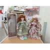 Image 1 : 5 Porcelain Collector Dolls - Tallest is 20"
