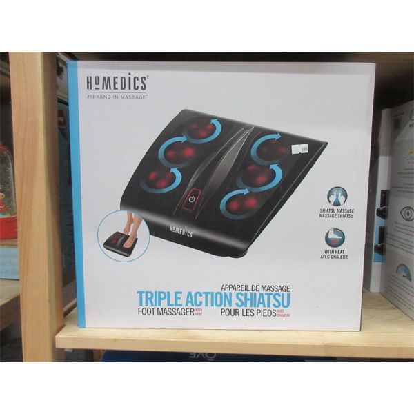 Homedics Triple Action Shiatsu Foot Massager