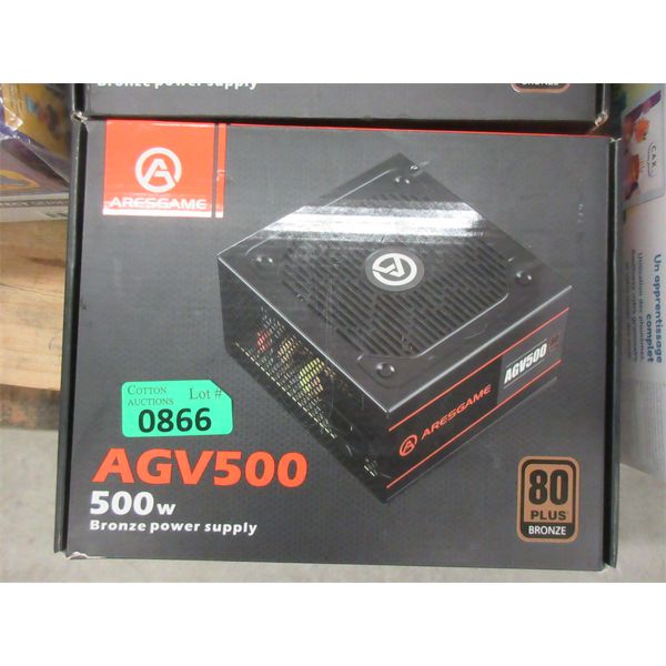 AGV500 Bronze 500W Power Supply