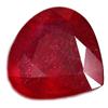 Image 1 : 6.05ct Exquisite Pear Blood Red Natural Ruby Mozambique (GEM-13324)