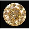 Image 1 : 0.08ct  Round Cut Unheated Yellow Diamond (GEM-14129)