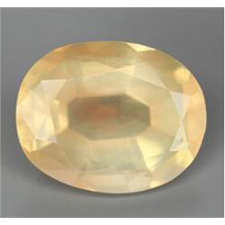 2.05ct Unheated  Oval Cut Natural Yellow Andesine VS (GEM-16321)