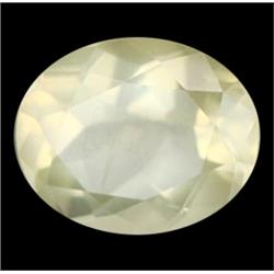 3.8ct Oval Shape AAA Yellow Andesine Congo Wonderful VS (GEM-16408)
