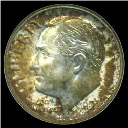 1953S Roosevelt Dime Coin Graded MS68 (COI-3842)