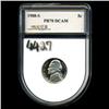 Image 2 : 1988S Jefferson Nickel Graded PR70 DCAM (COI-4427)