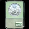 Image 3 : 2001 US Silver Eagle Coin Graded MS70  (COI-4637)